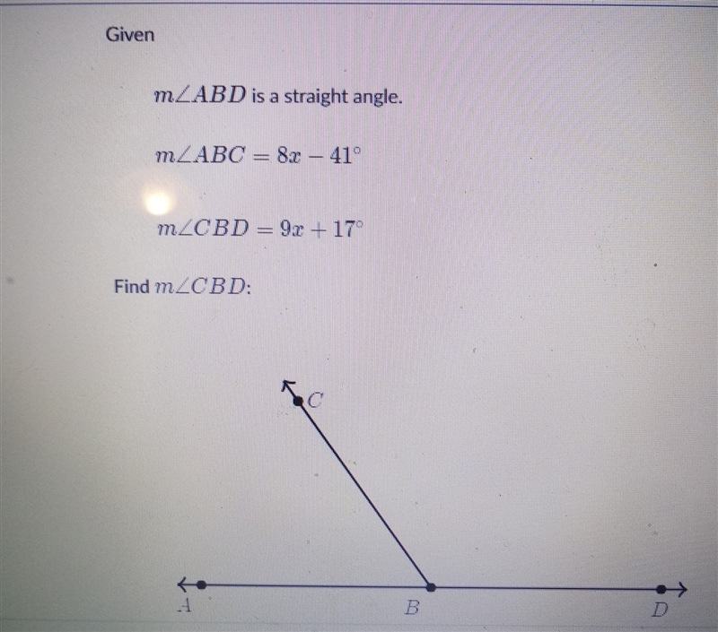 Find angle CBD given the angles-example-1