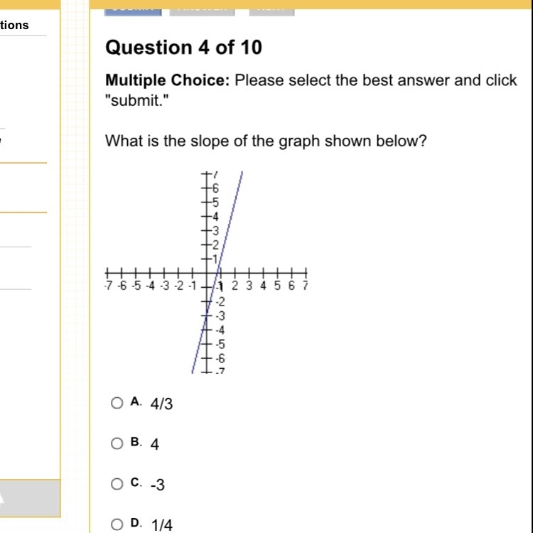 What is the slope of the graph shown in the picture-example-1