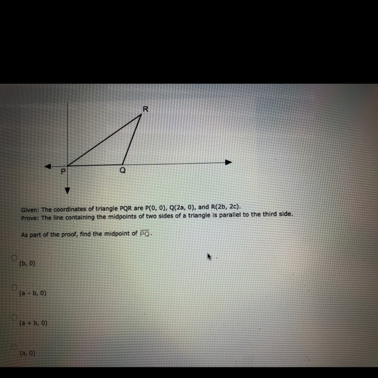 Can anyone tell me what the midpoint of PQ is?-example-1