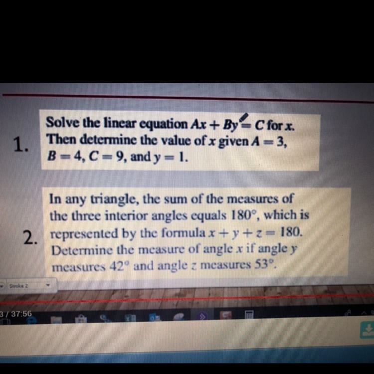 Hi I need help solving these two questions?-example-1