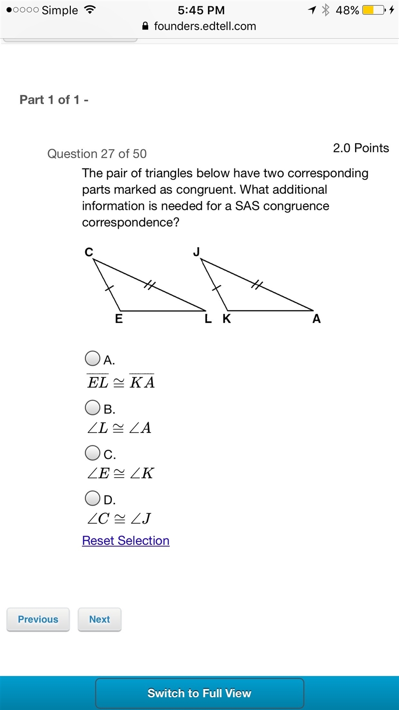 Geometry math question No Guessing-example-1