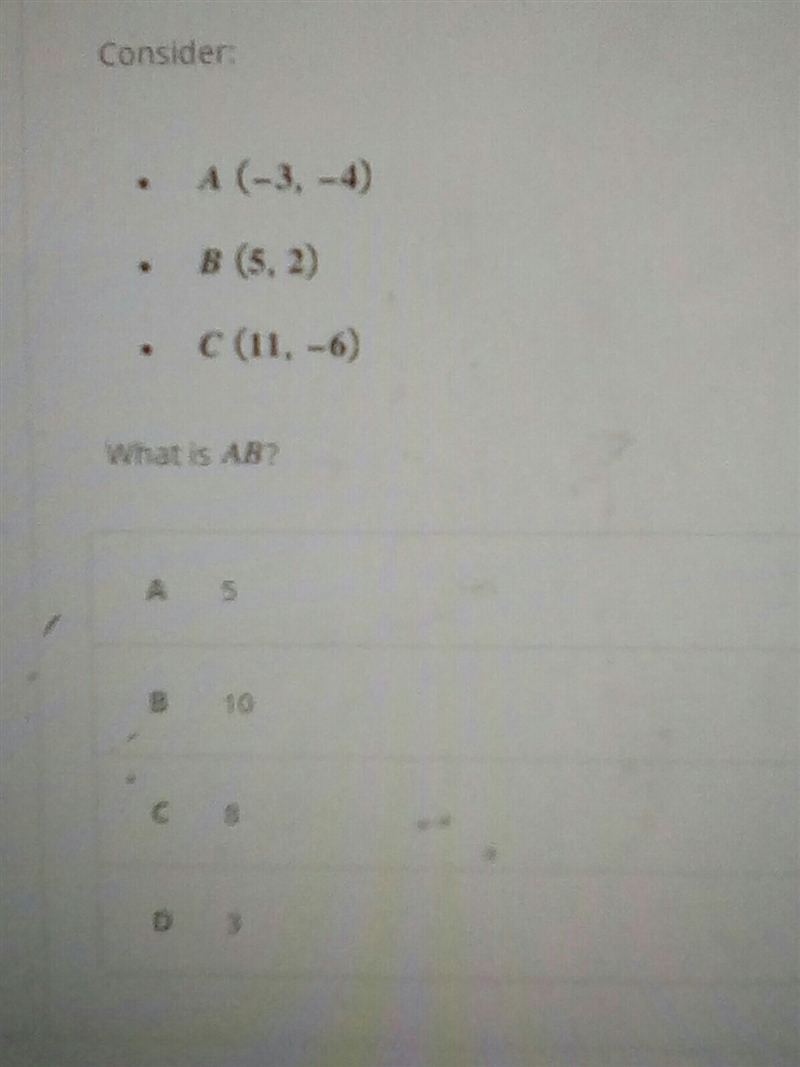 What is AB? I think it may be C?-example-1