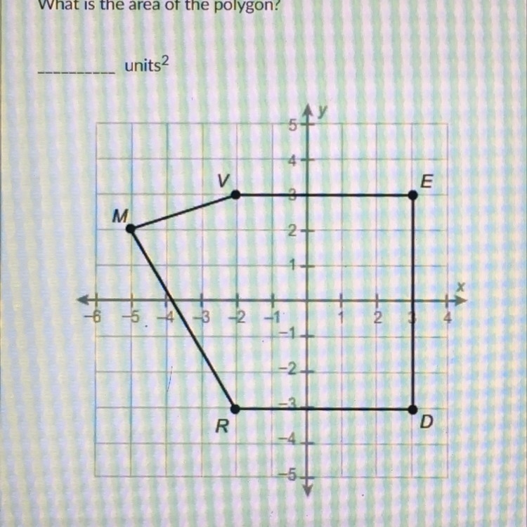 What is the area of the polygon?-example-1