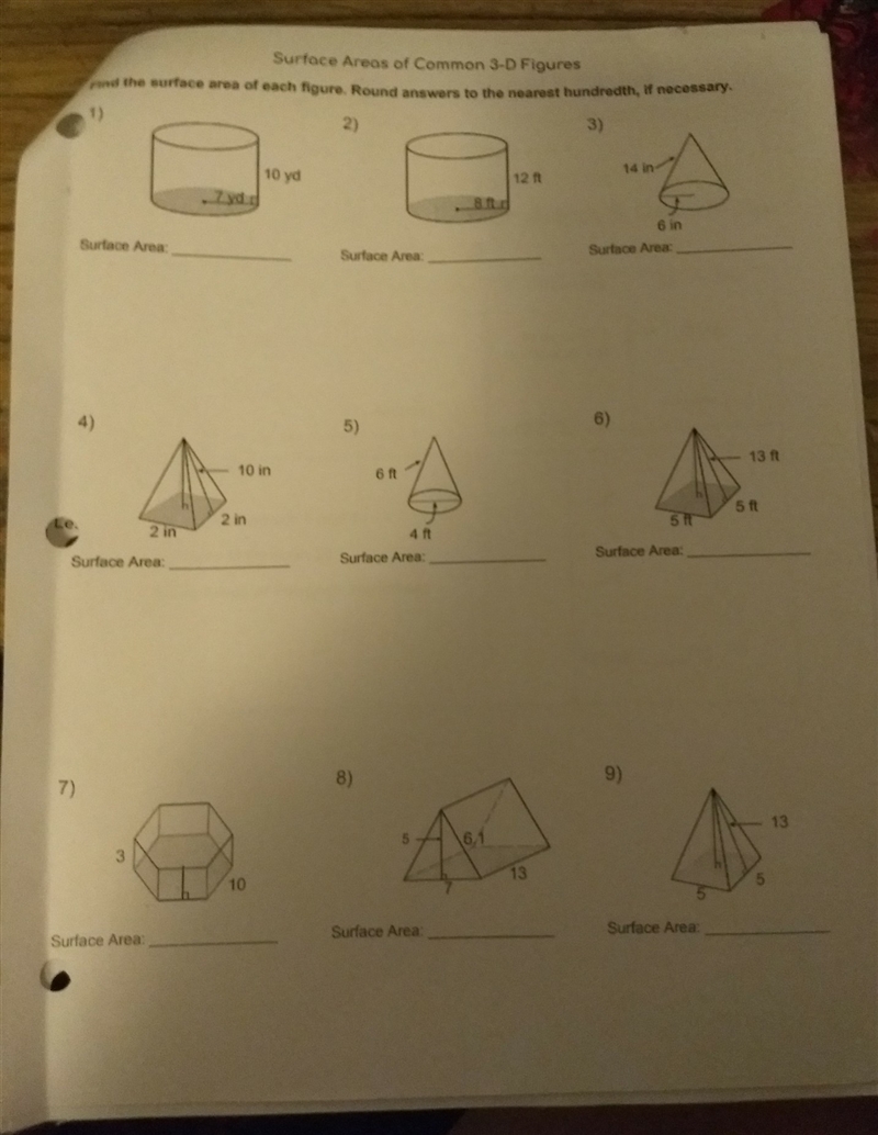 How do you find the surface area of a 3d object????-example-1