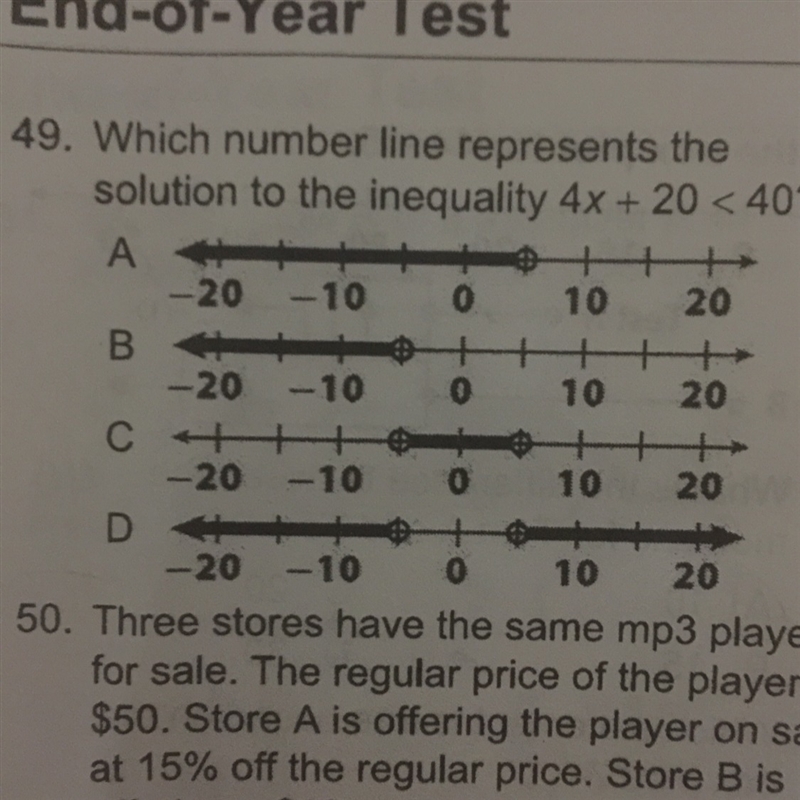 Help me answer 49, ignore number 50 please.-example-1