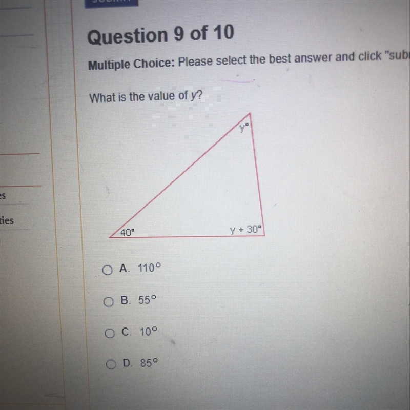 What is the value of y-example-1