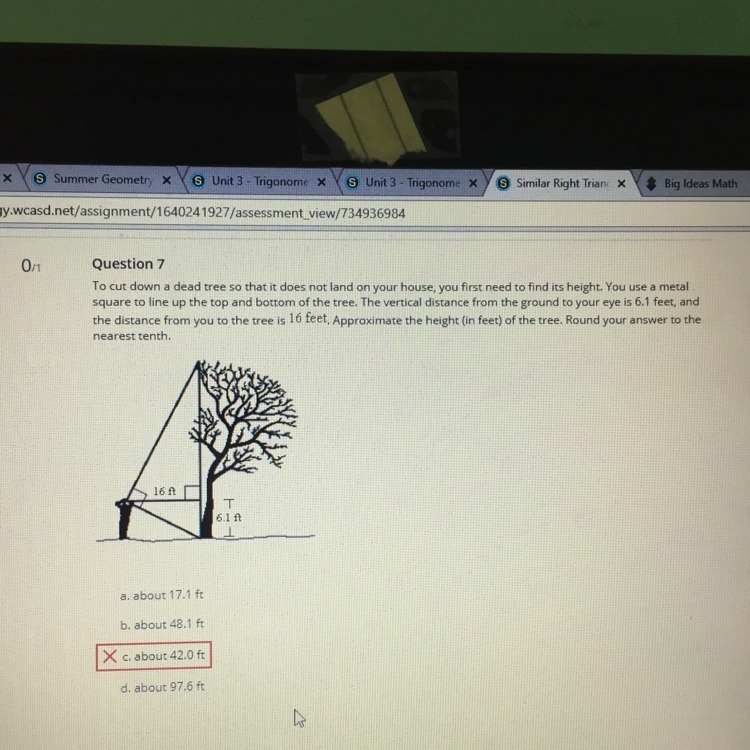 Why did I get this question wrong?-example-1