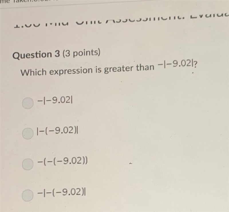 Which expression is greater than -|-9.02|?-example-1