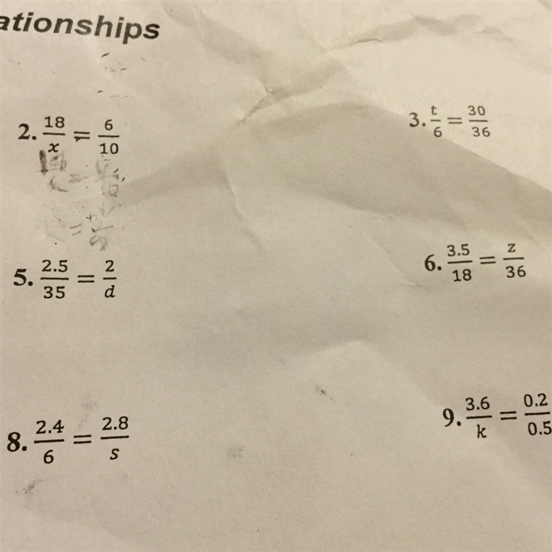 Solve the proportions-example-1