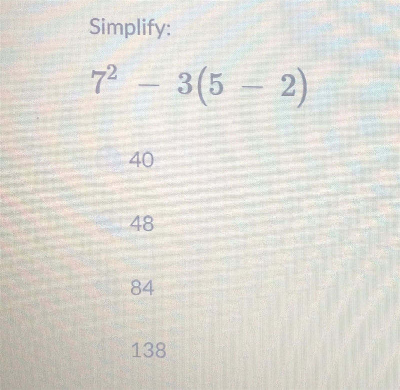 Use the picture for the question and the answer choices:)-example-1