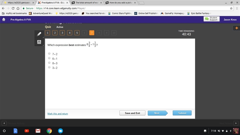 Which expression best estimates-example-1