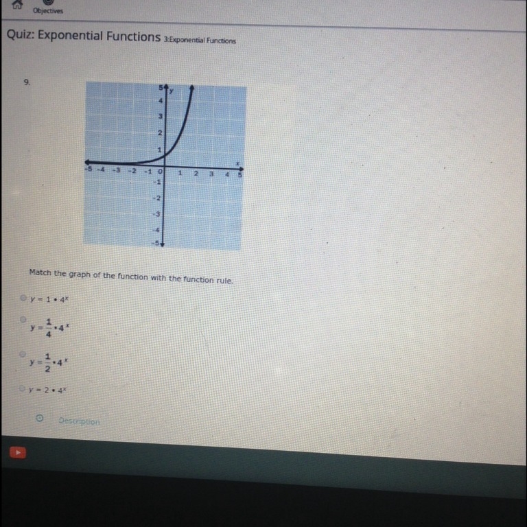 Match the graph of the function with the function rule-example-1