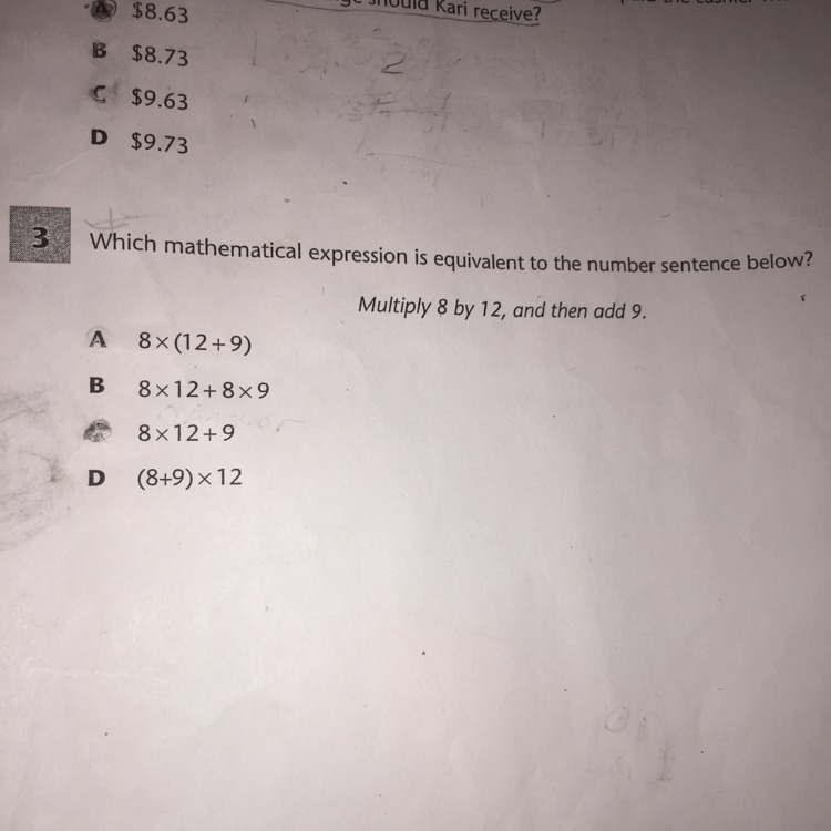 Which mathematical expression is equivalent to the number sentence below Multiply-example-1