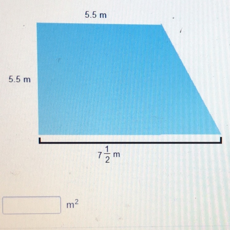 What is the area of the figure? Answer in decimal from to the nearest hundredth.-example-1