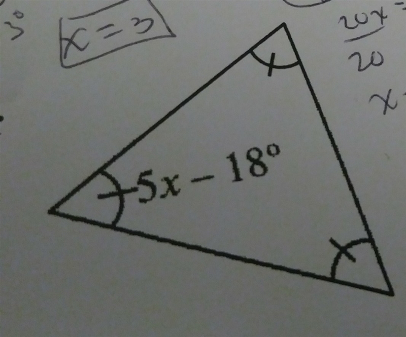 Solve for X An explanation would be very helpful-example-1