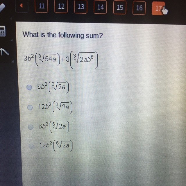 What is the following sum?-example-1