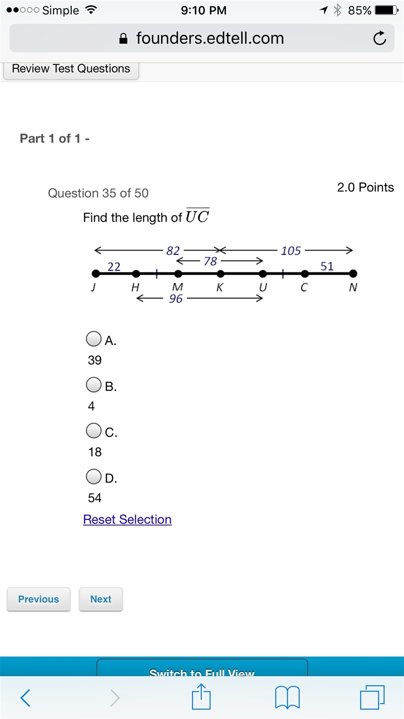 Geometry math question no Guessing and Please show work thank you-example-1