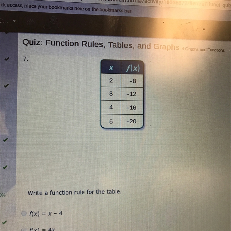 Write a function rule for the table-example-1