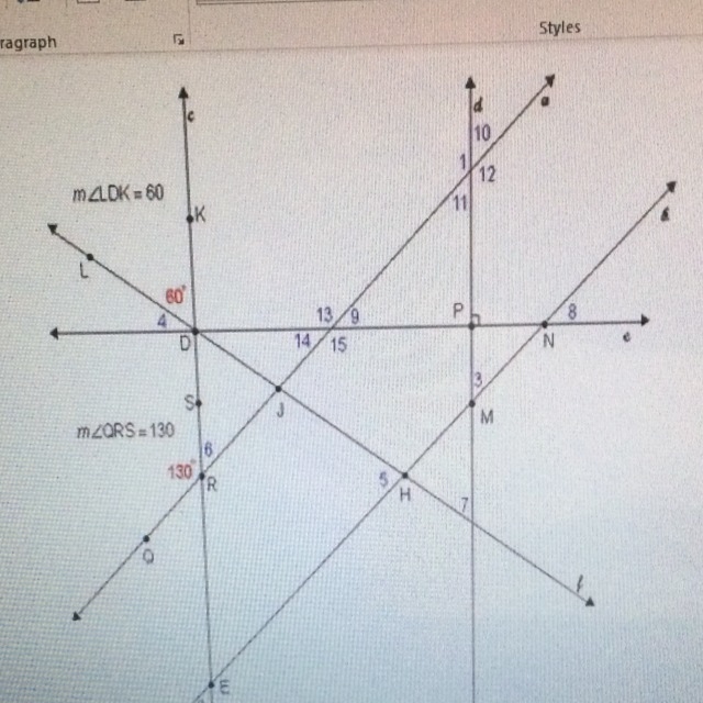 FLVS 5.08 GEOMETRY PLEASE HELP!! Find a few of the missing angle measurements! A few-example-1