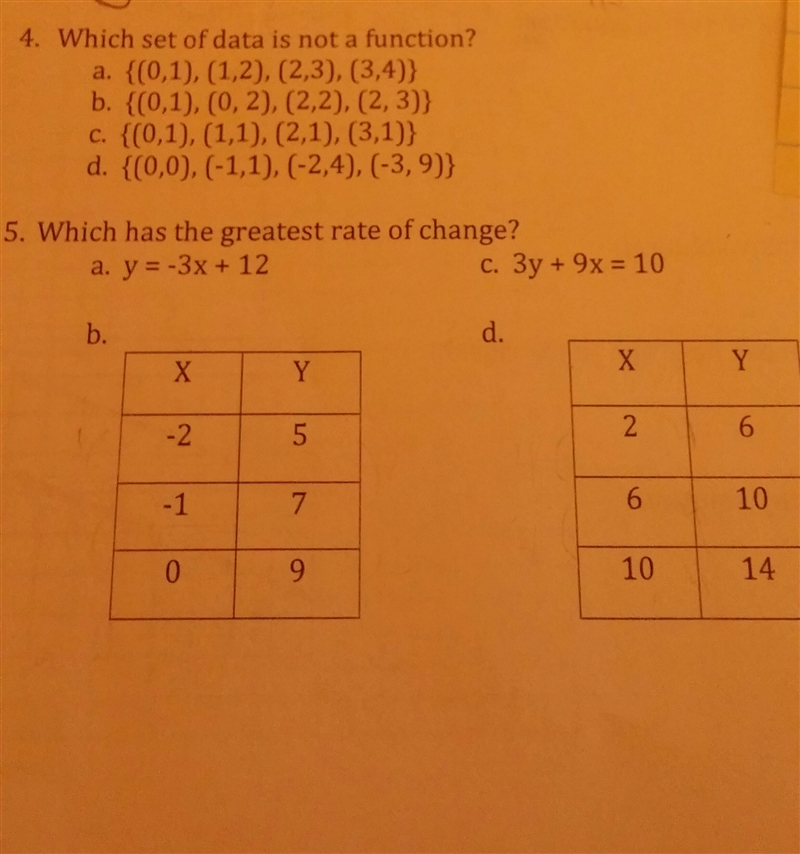 I need help with 4 and 5-example-1