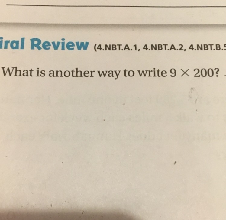 What is another way to write 9 times 200-example-1