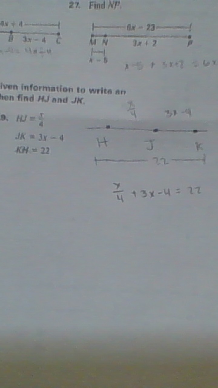 How do i solve this and in what way x/4+3x-4=22-example-1