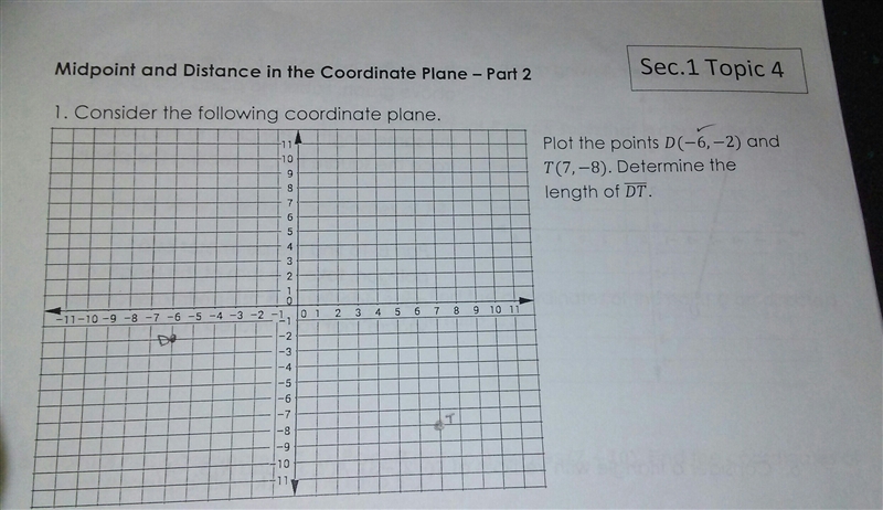 WHAT IS THE LENGTH OF DT?-example-1