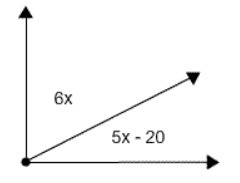 If the following angles are complementary, find x.-example-1