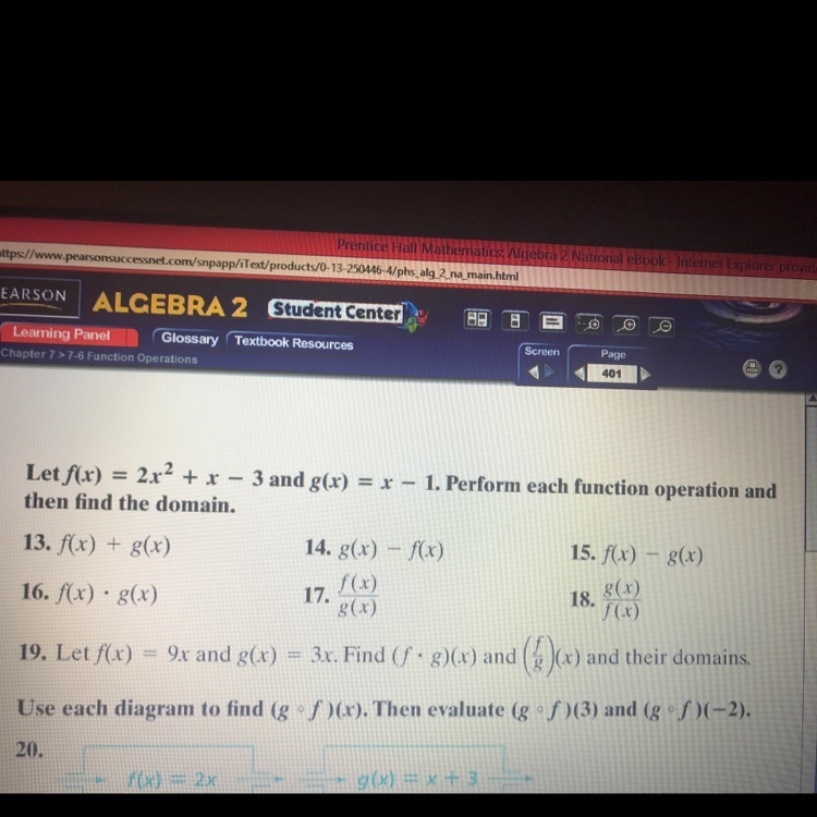 Can someone show the work for #13 and the answer.-example-1