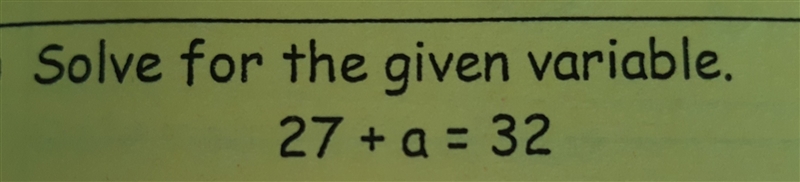 Solve for the given variable (see pic)-example-1