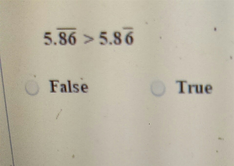 True or false please answer asap.-example-1