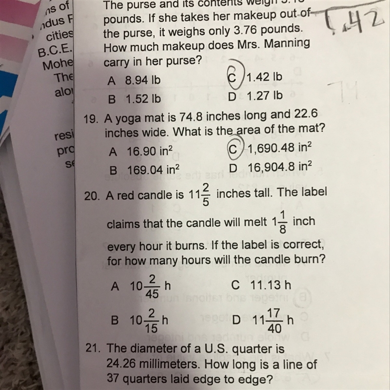 #20 please help me with this Austin’s and an explanation please-example-1