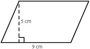 What is the area of the parallelogram shown?-example-1