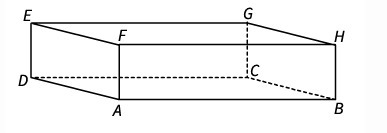 Look at the figure. Name the plane represented by the bottom side of the figure. plane-example-1