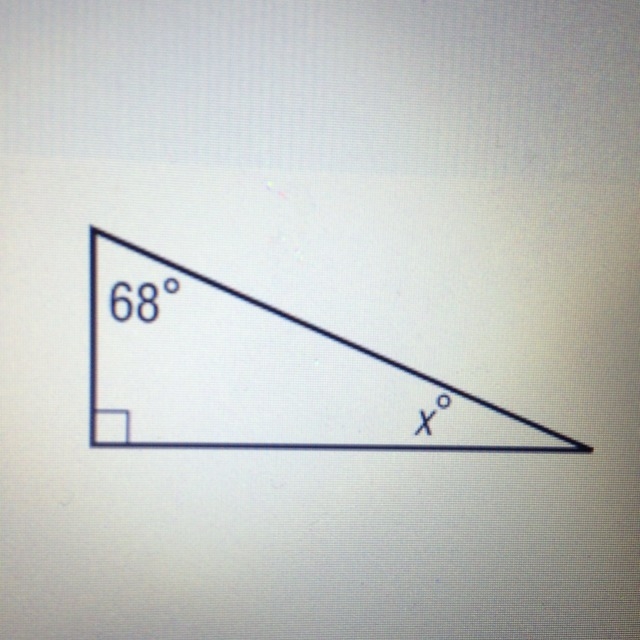 Find the value of x in the figure shown-example-1