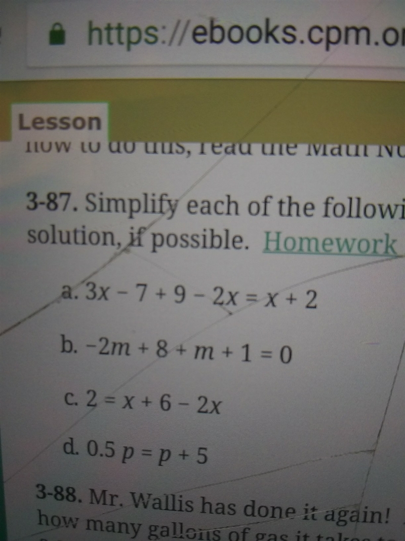 How do you simply 3x-7+9-2x=x+2-example-1