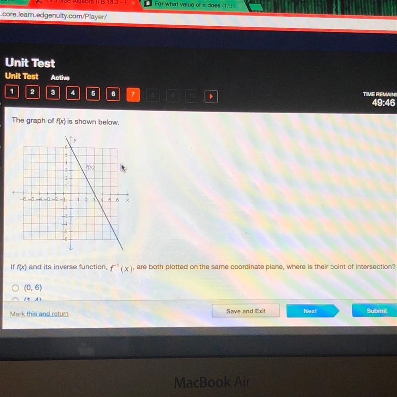 The answers are (0,6) (1,4) (2,2) (3,0)-example-1