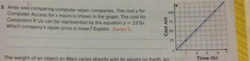 You have to answer question One and 3-example-1