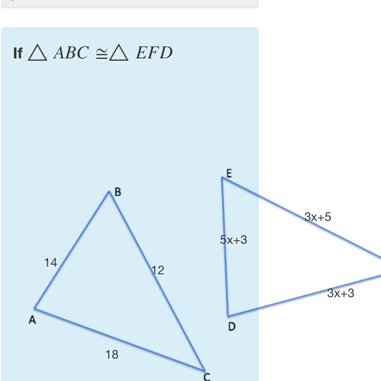 What is the value of x in the above triangle?-example-1