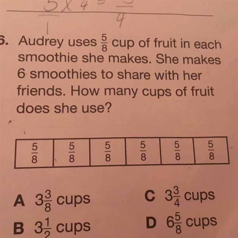 How many cups of fruit does she use?-example-1