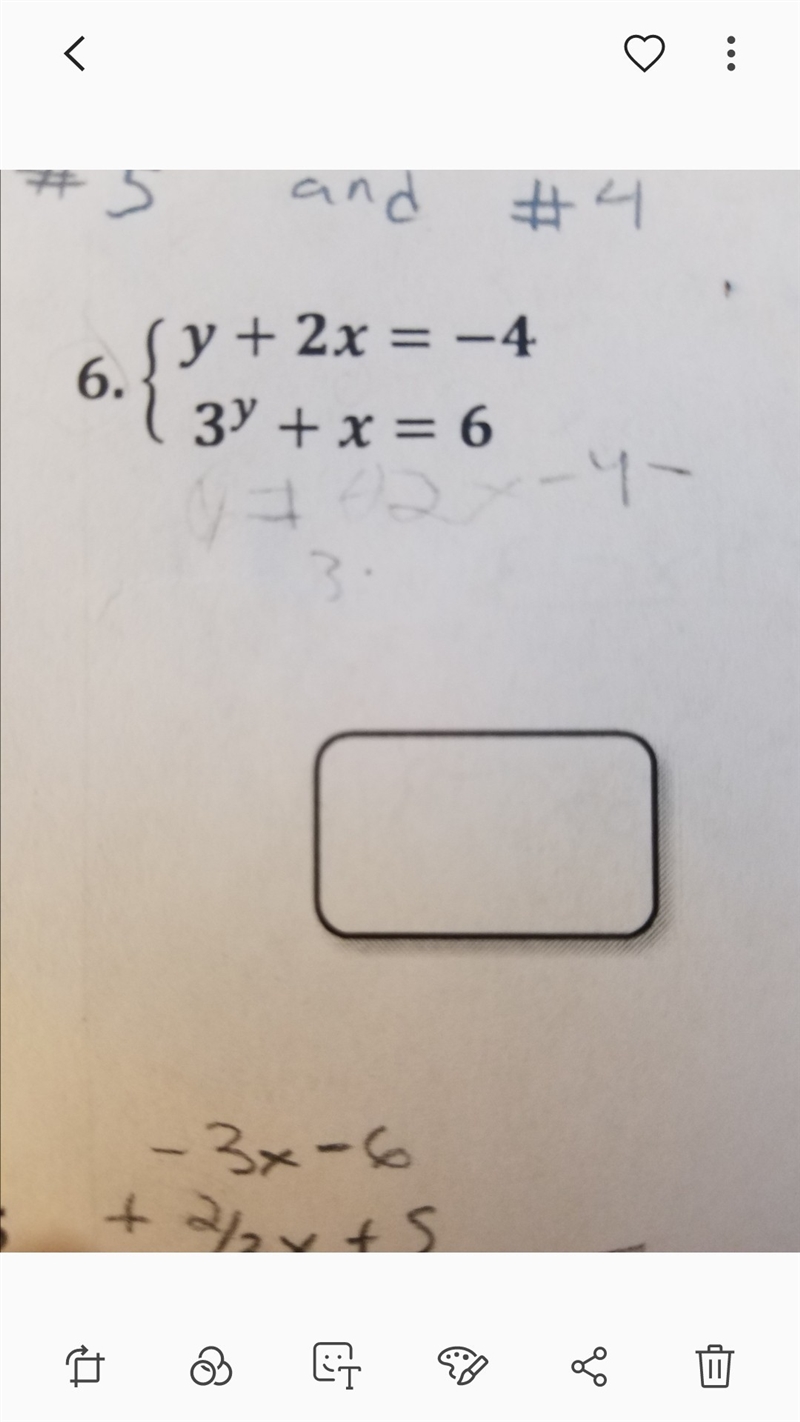 How would I solve this question? I'm not sure how to isolate y-example-1