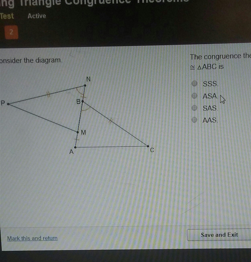 Which congruence theorem that can be used to prove MNP = ABC is-example-1