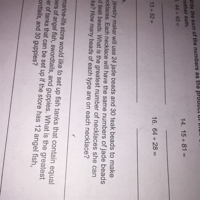 I don’t need help with 17 and 18 only those 4 problems on top plz help me and follow-example-1