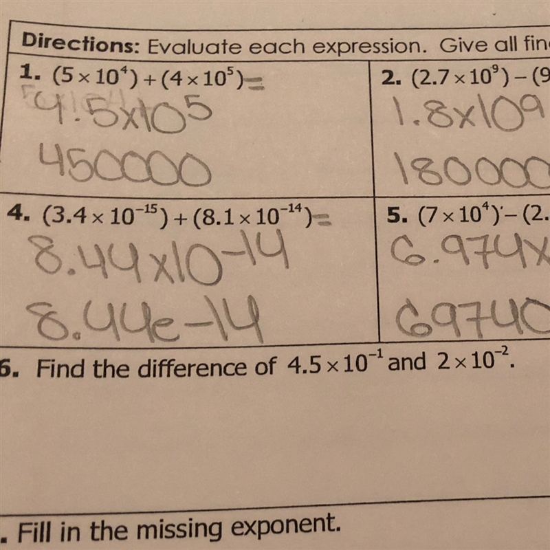 Find the difference only do #6-example-1