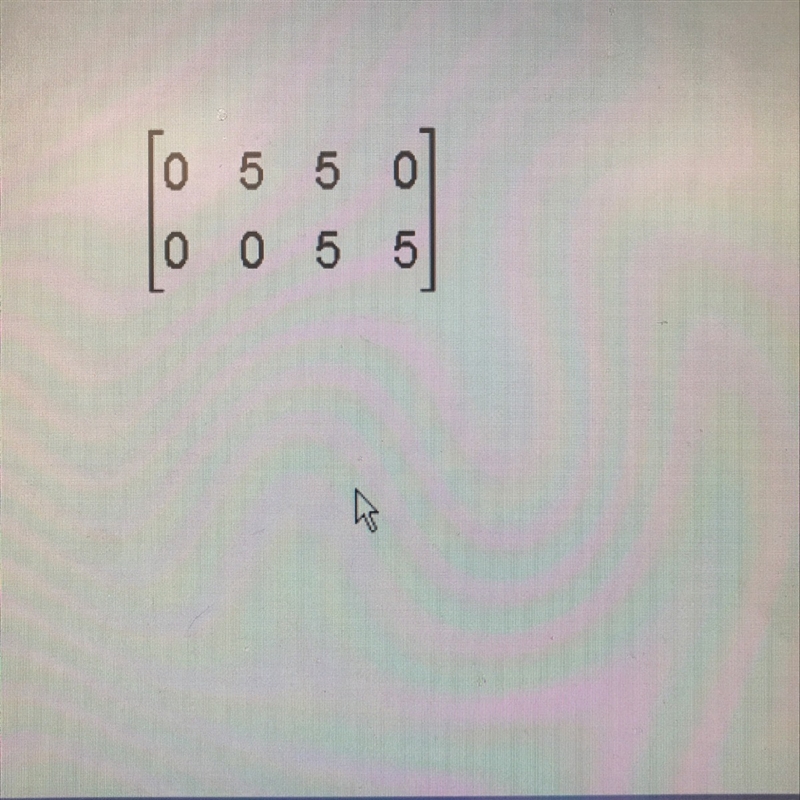 If the quadrilateral MATH is represented by the matrix to the right, choose the type-example-1