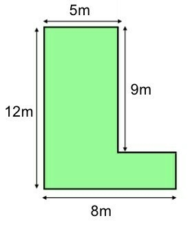 What is the area of this shape-example-1