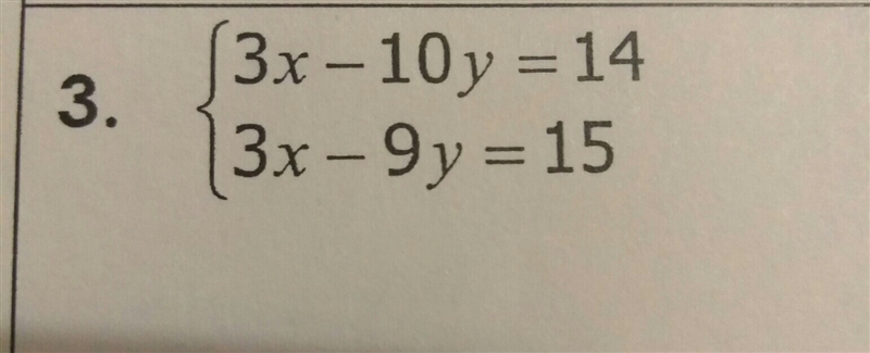 Solve each system by elimination. Someone help please-example-1