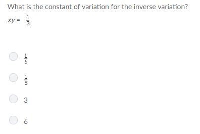 What is the constant of the variation for the inverse variation?-example-1