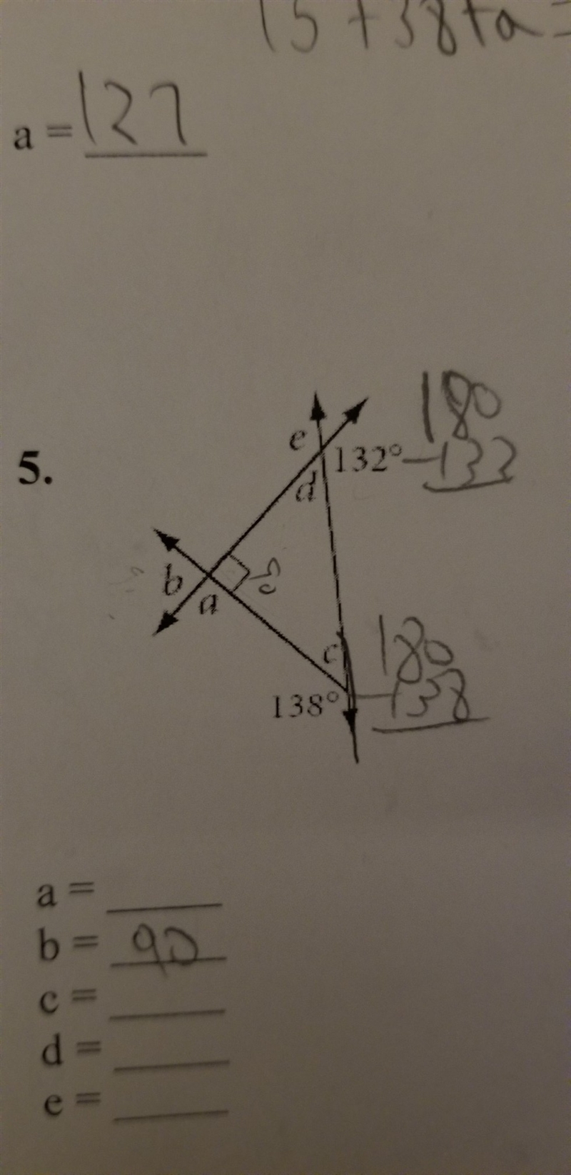 Measure of all missing angles-example-1