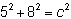 Which equation could be used to find the length of the hypotenuse?-example-2